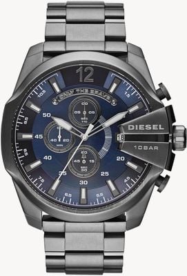 Diesel Mega Chief Chronograph Watch Blue Dial DZ4329