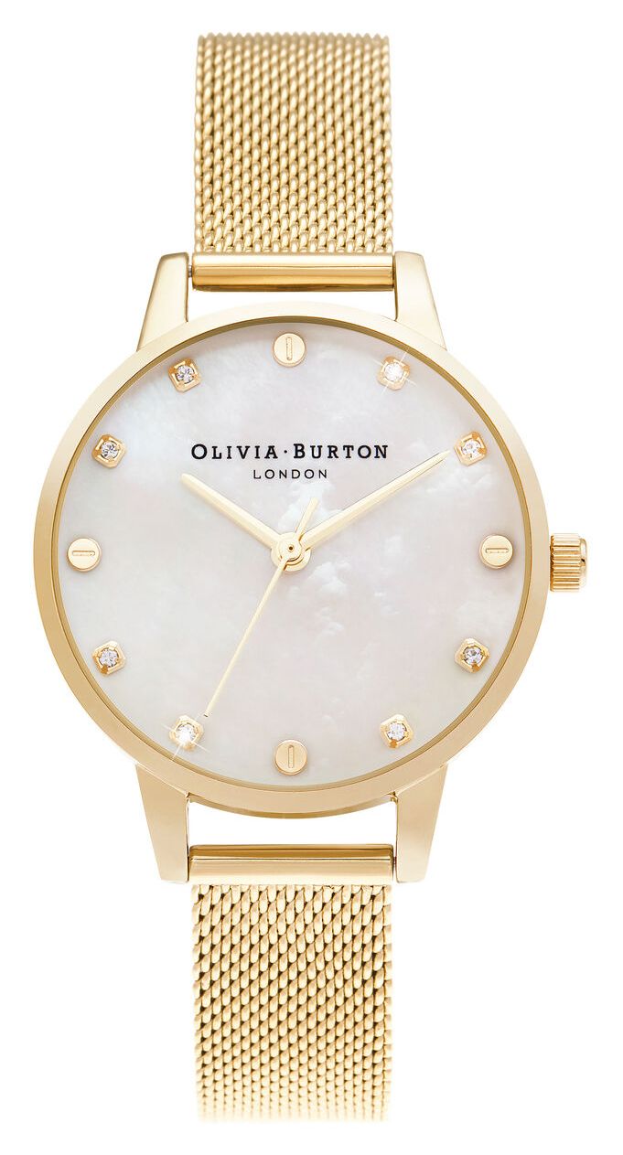 Olivia Burton OB16SE08 | Midi Mop Dial With Screw Detail | Watch