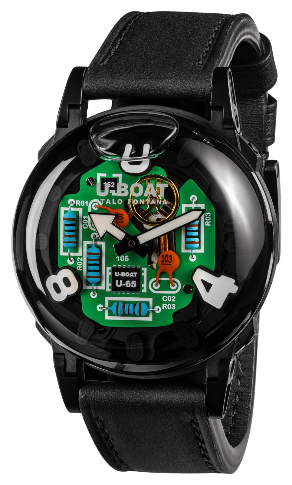 U-Boat 3365 U-65 TEK PVD (44mm) PCB Circuit Effect Dial / Watch