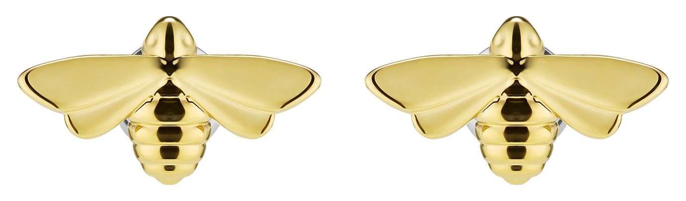 Olivia Burton 24100479 Signature Honey Bee Gold-Plated Stud Jewellery