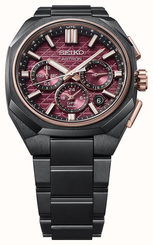 Seiko Astron GPS Solar 2026 “Crystal Formation” Limited Edition 5X63 in Garnet Ore HAB010J1 - alternate view 4