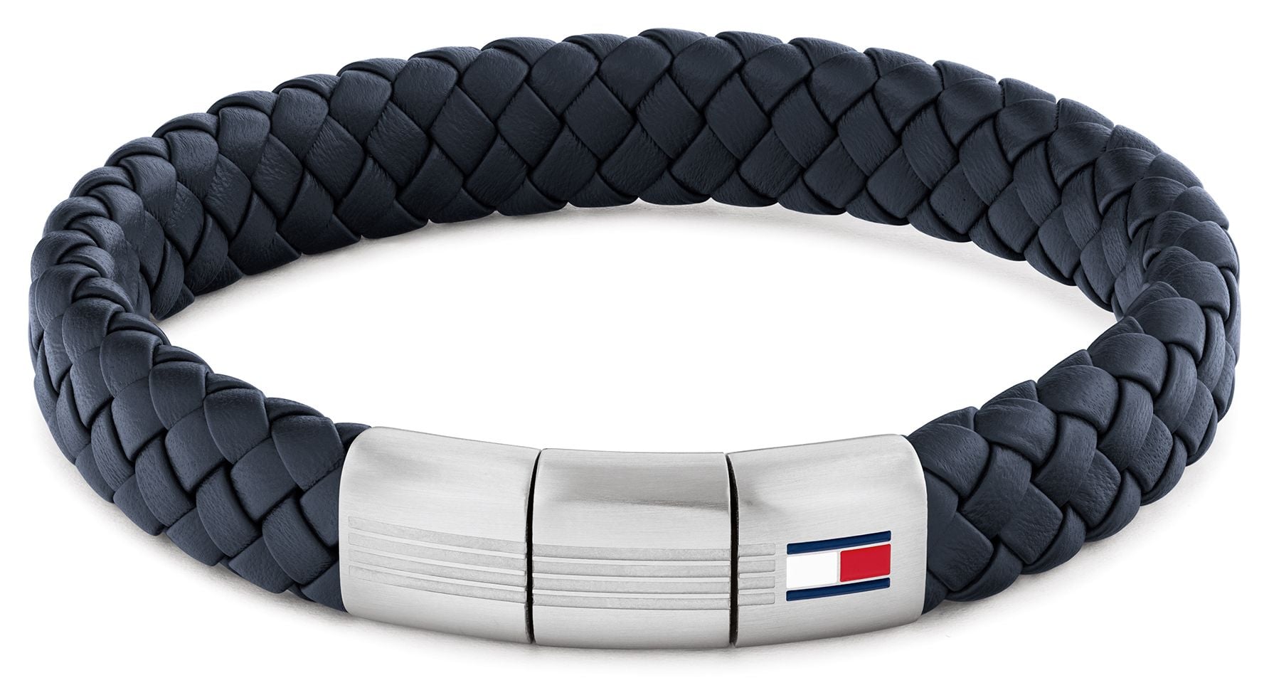 Tommy Hilfiger 2790660 Men's Round Braided Blue Leather Jewellery