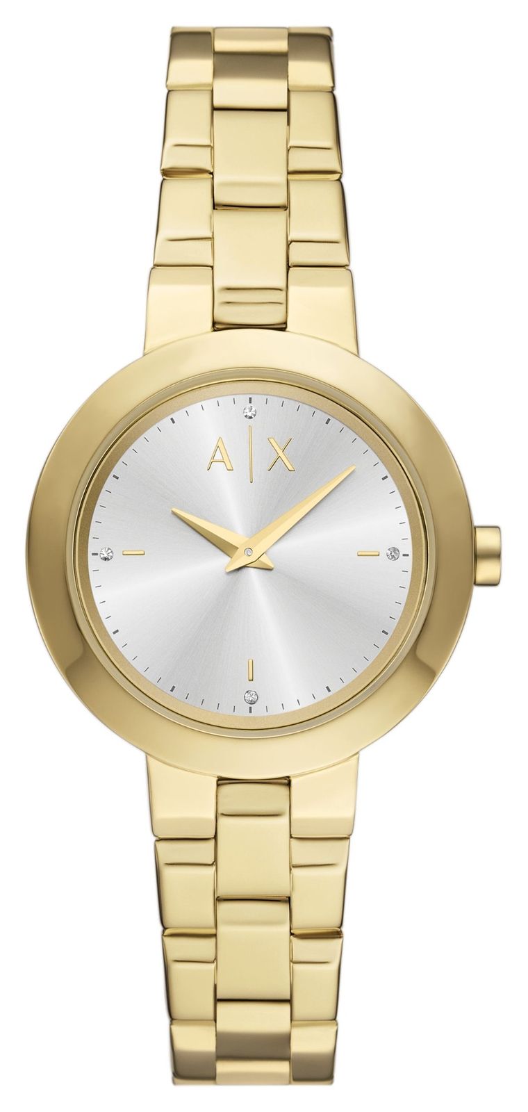 Armani Exchange AX5180 Women’s (36mm) Silver Dial / Gold- Watch