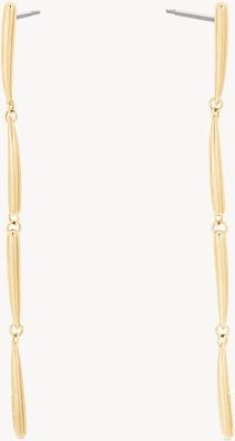 Calvin Klein Elongated Drops Gold-Tone Earrings 35000995