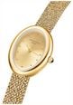 Rosefield Ovale Gold Tone Dial And Mesh Strap Watch OVGGMG-OV23 - alternate view 3