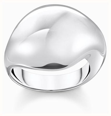 Thomas Sabo Organic Drop Shape Ring Sterling Silver Size 56 TR2470-001-21-56