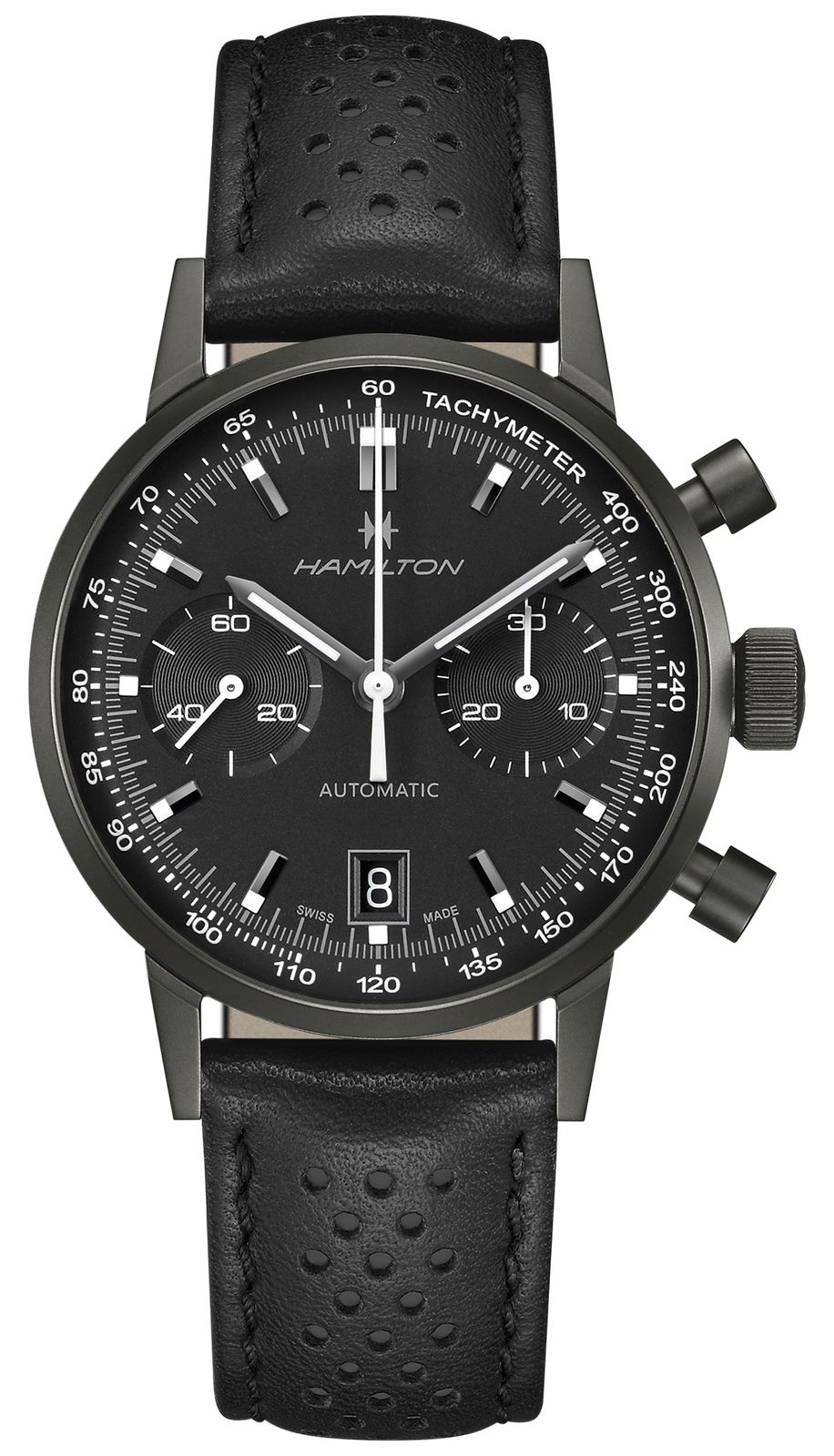 Hamilton H38446730 American Classic Intra-Matic Auto Chrono Watch