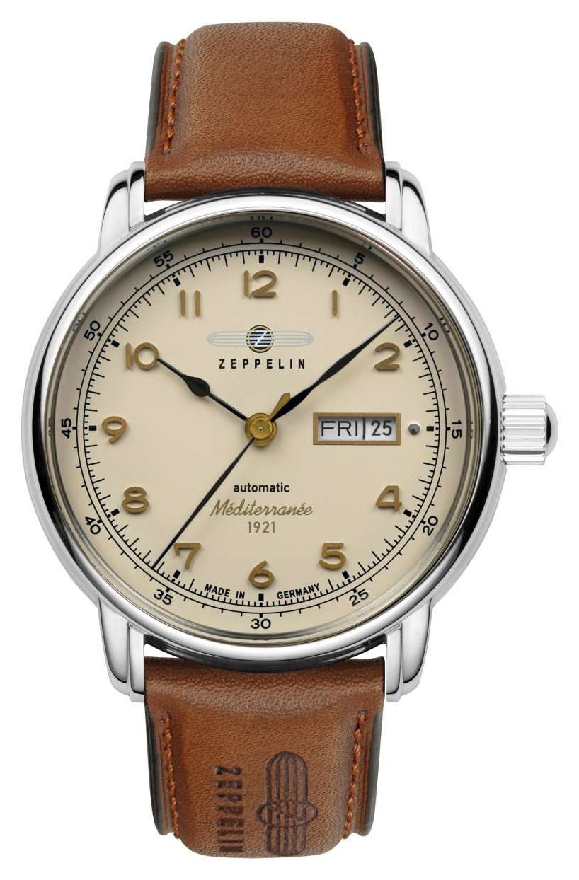Zeppelin 9664-5 MÃ©diterranÃ©e 1921 Automatic Day-Date (40mm Watch