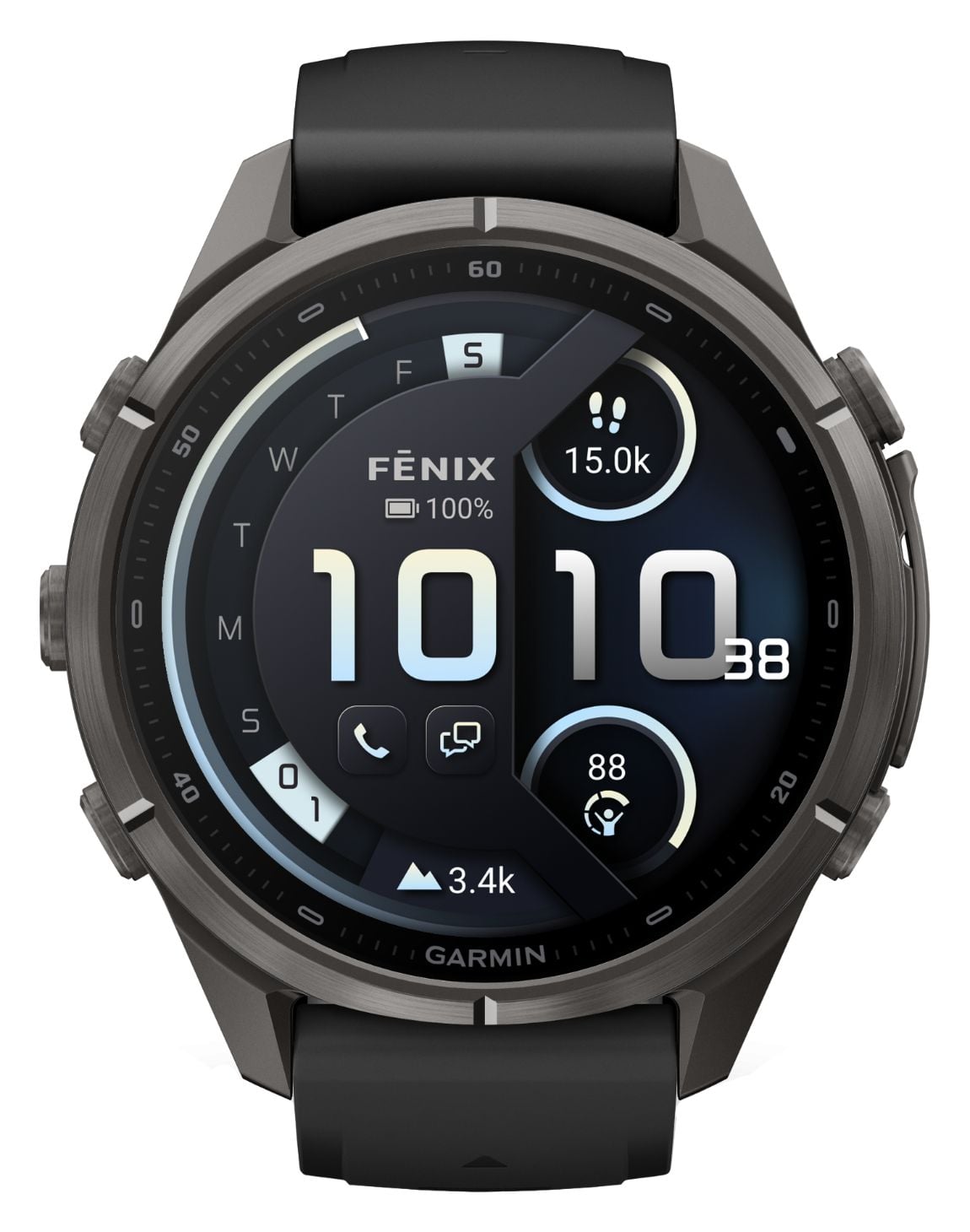 Garmin 010-04335-11 Fenix 9 Pro InReach 43mm Premium GPS Watch