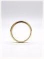 0.25ct Natural Round Brilliant Diamond 9ct Yellow Gold Half Eternity Ring RD566/N - alternate view 3