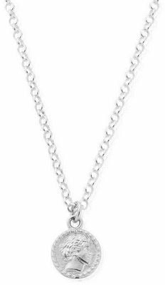 ChloBo Belcher Chain Aphrodite Goddess Sterling Silver Necklace CC-S-NE-21-S1