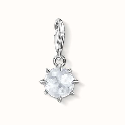 Thomas Sabo April Charm Pendant Birth Stone 1790-197-14