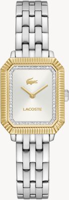 Lacoste Parisienne Quartz (22.8x27mm) Silver Sunray Dial / Stainless Steel Bracelet 2001518