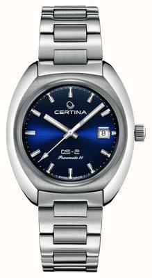 Certina DS-2 | Automatic | Blue Dial | Stainless Steel Bracelet C0244071104101