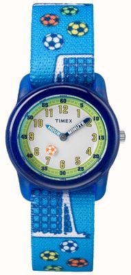 Timex Youth Analogue Blue Strap Soccer TW7C165004E