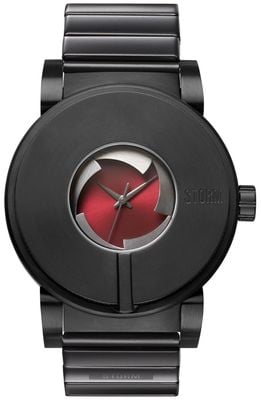 STORM Camera V7 Slate Red Special Edition (43.5mm) Red Dial / Slate PVD Stainless Steel Bracelet Watch 47553/SL/R