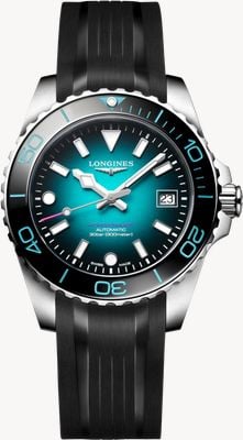 LONGINES HydroConquest Automatic - 2026 Commonwealth Games (39mm) Teal Gradient Dial / Black Limited Edition Watch L37794099