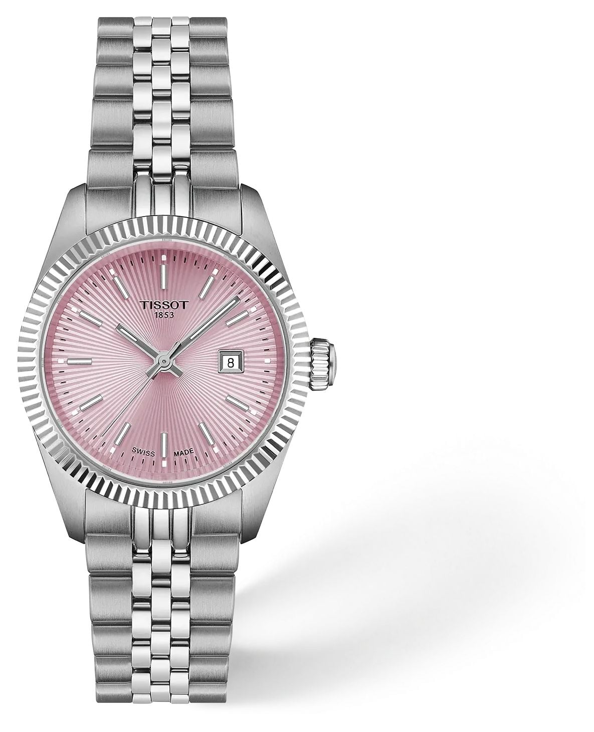 Tissot T1560101133100 Ballade Quartz (30mm) Pink Sunray Dial Watch