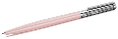 Swarovski Matrix Tennis ballpoint pen, Pink lacquered, Chrome plated 5747956