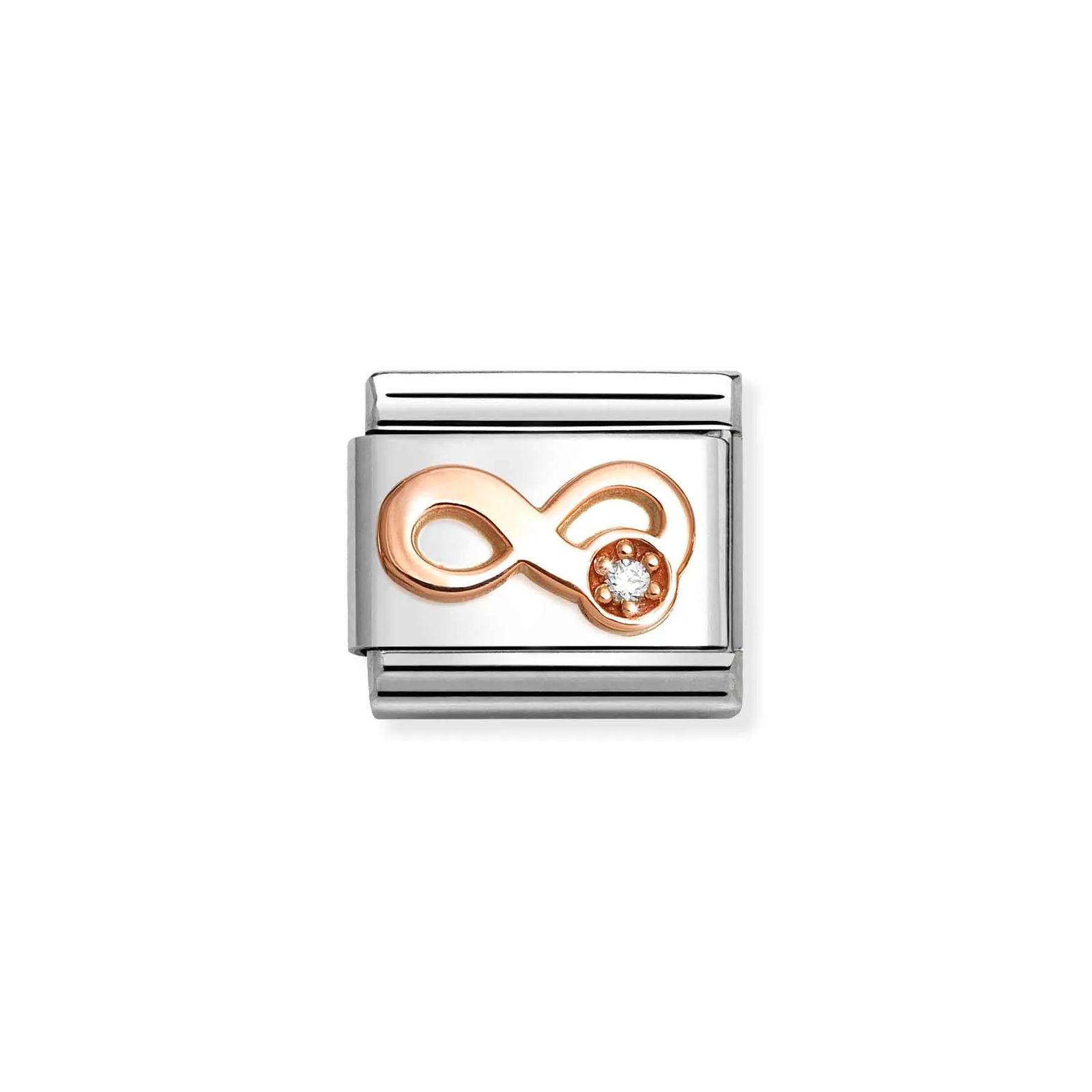 Nomination 430305/46 Classic Infinity With White Stone Jewellery