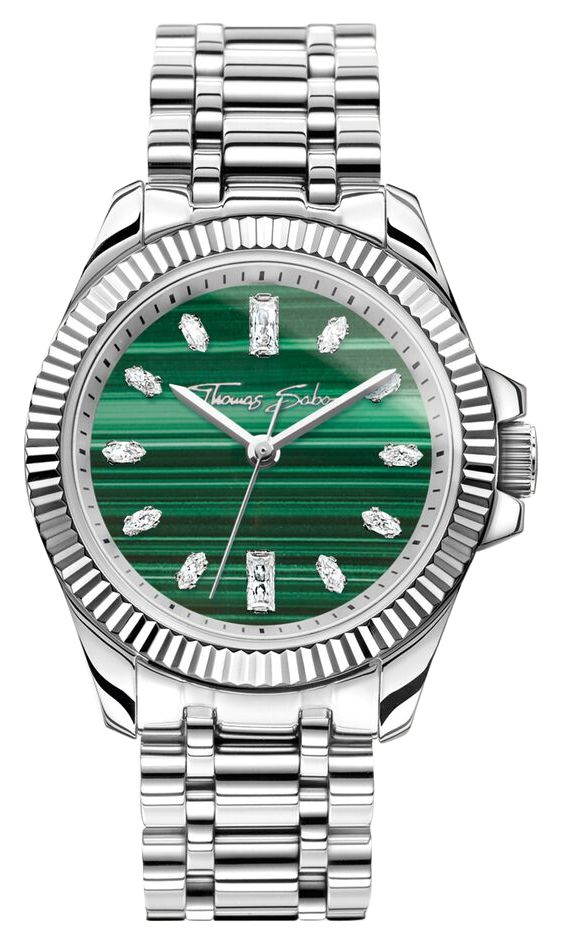 Thomas Sabo WA0434-201-211-33 Divine Crystal (33mm) Green Watch