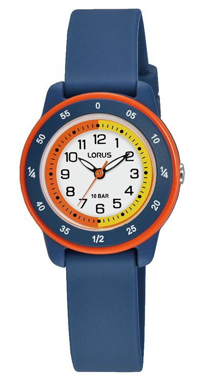 Lorus RRX53JX9 Youth ‘Time Teacher’ (27mm) White Dial / Blue Watch
