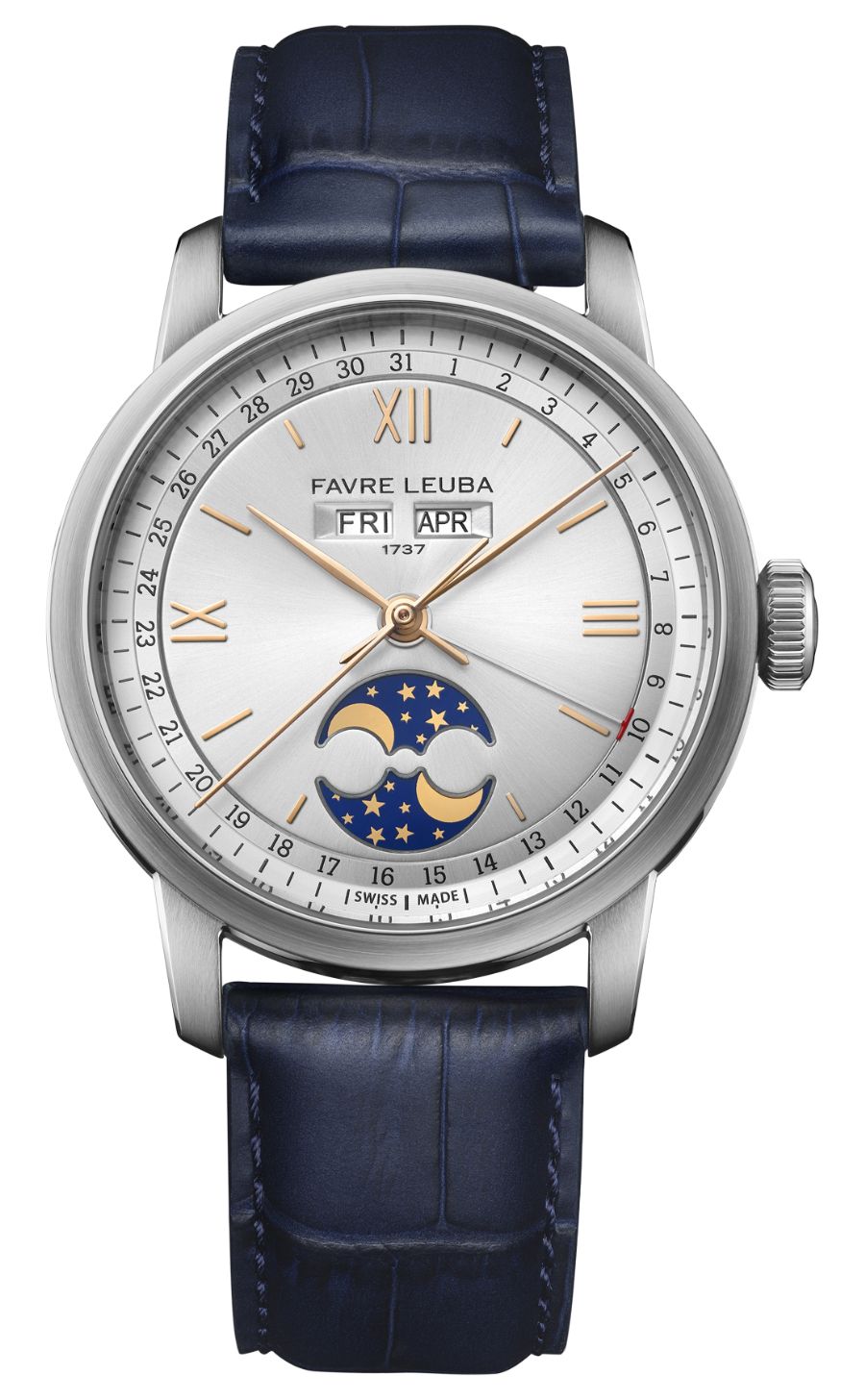 Favre Leuba 00.20501.108.16.105 1737 Triple Calendar Watch