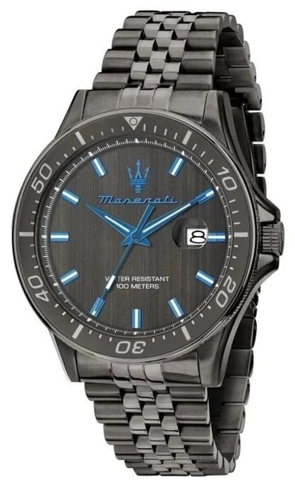 Maserati R8853154003 Dark Edition SFIDA 44mm Mens Gun Metal Watch