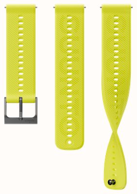 Suunto Athletic 6 Lime Green Silicone Strap - 22mm (S+M) - STRAP ONLY SS051271000