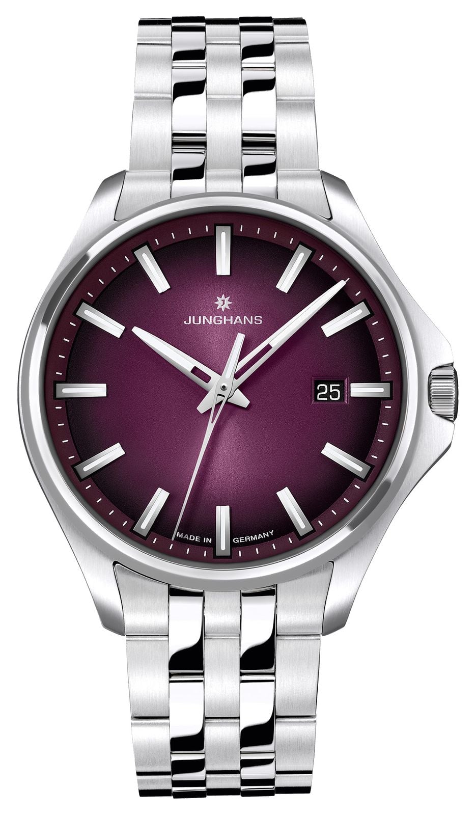Junghans 47/4532.44 Meister S Quartz 35 (35mm) Voilet Watch