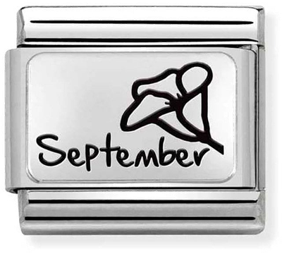 Nomination Classic September Birthstone Sapphire Charm 330112/21