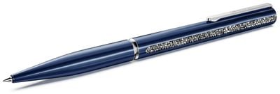 Swarovski Shimmer Ballpoint Pen Blue Lacquered Chrome Plated 5707709
