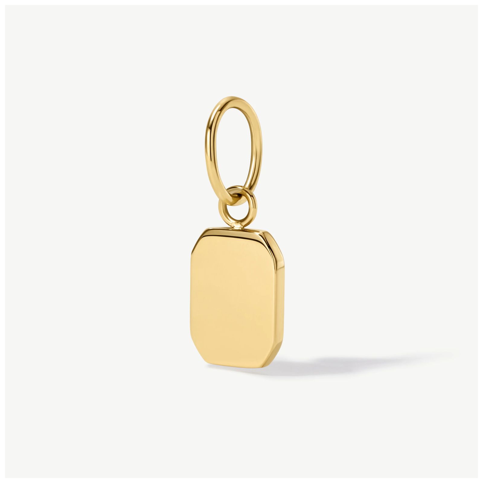 D.LOUISE CH06 Gold tone Mini Cushion Charm Pendant Jewellery
