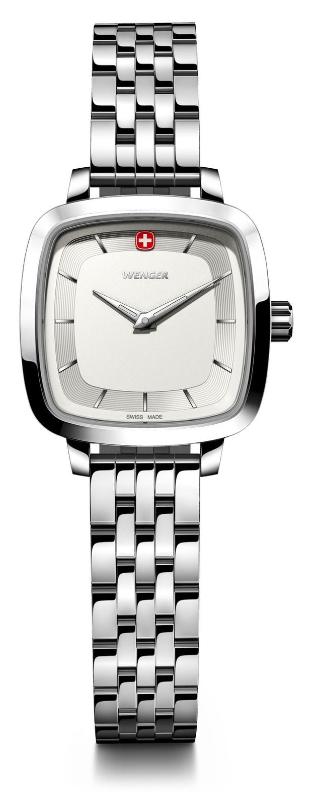 Wenger 01.1911.101 Vintage Classic Quartz (27mm) Silver Watch