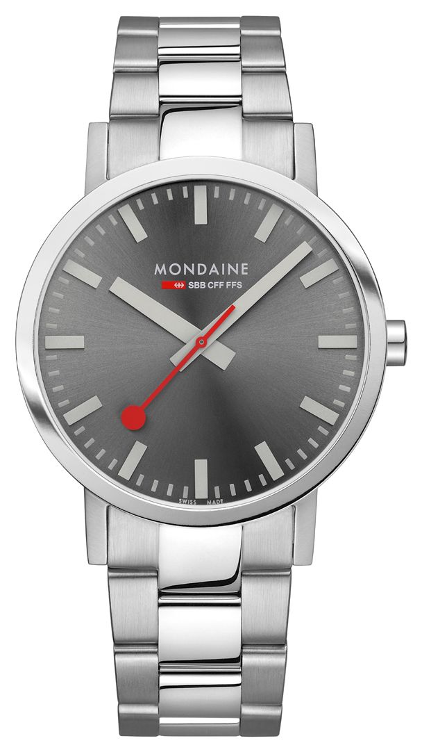 Mondaine A660.30360.81SBJ Men’s Classic (40mm) Grey Sunray Watch
