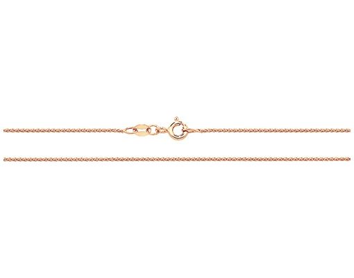Treasure House CH436R/20 9ct Rose Gold 20" Twist Rope Chain Jewellery