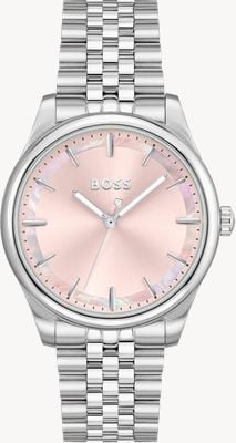 BOSS Women's Graceful (36mm) Light Pink Dial / Stainless Steel Bracelet 1502776