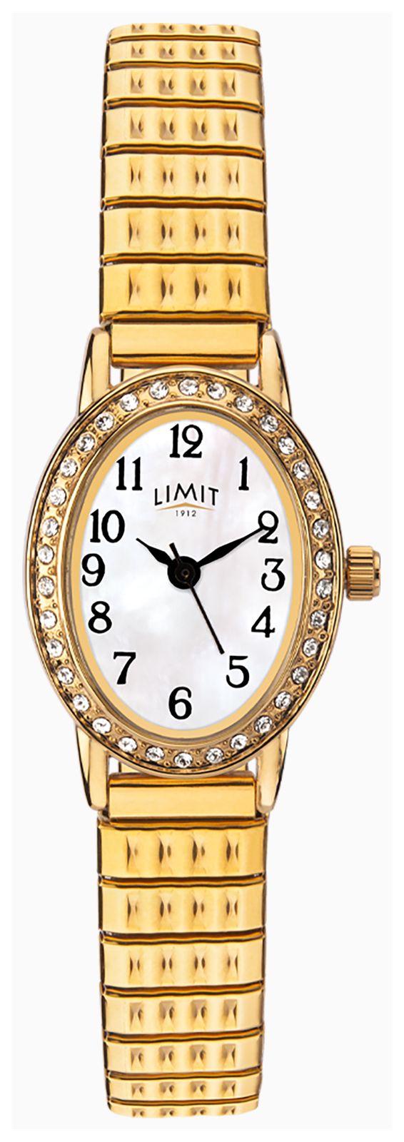 Limit 6030 Classic Crystal Quartz (20mm) Mother-of-Pearl Watch