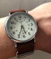 Customer picture of Timex Originals Weekender Brown Leather Strap T2P495