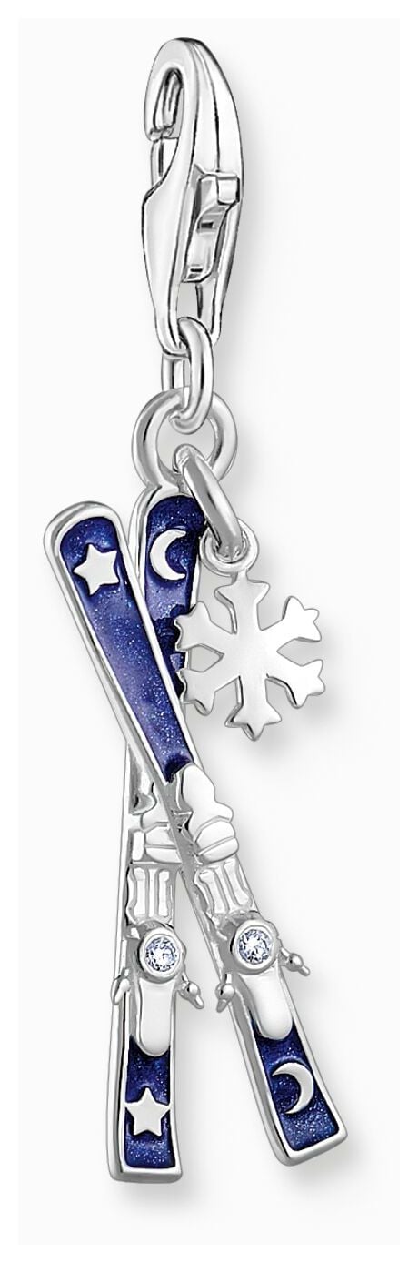 Thomas Sabo 2059-041-32 Ski Charm Sterling Silver Blue Cold Jewellery