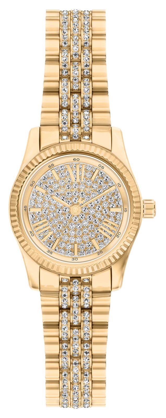 Michael Kors MK7575 Lexington Petite Crystal (26mm) Gold Watch