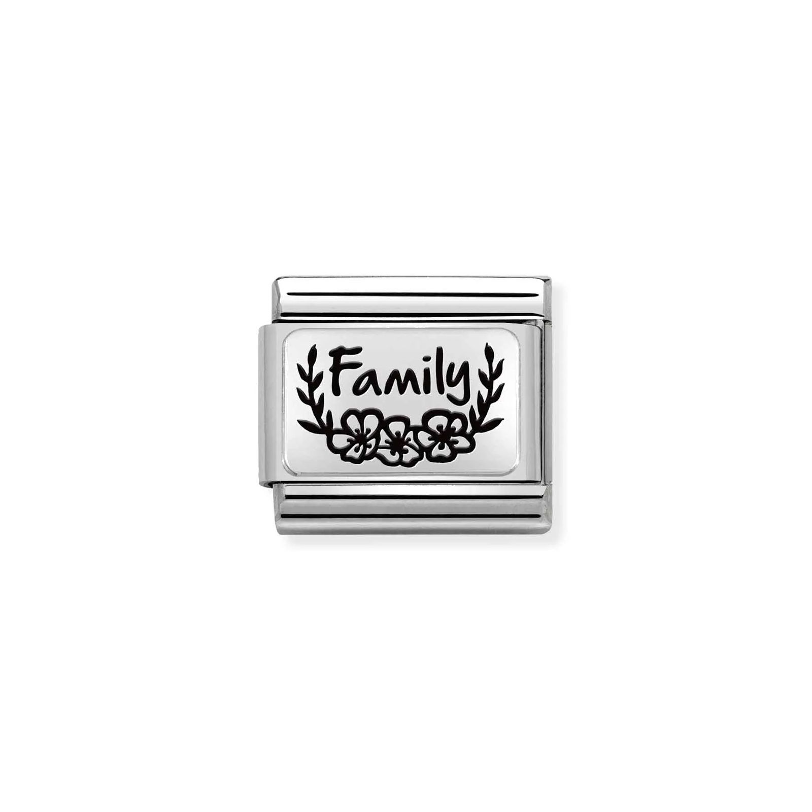 Nomination 330111/33 Classic Family Sterling Silver & Steel Jewellery