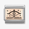 Nomination Classic Sagittarius Rose Gold Charm 430112/09