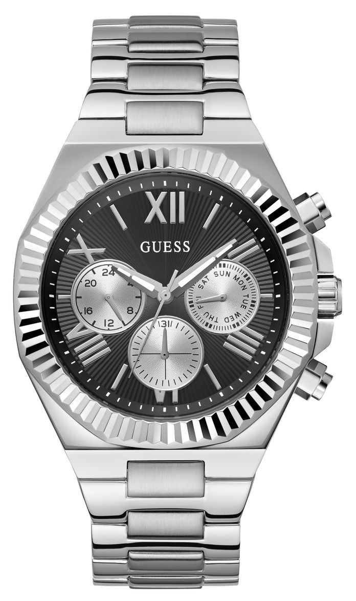 Guess GW0703G1 EQUITY Multifunction (44mm) Black Sunray Dial Watch