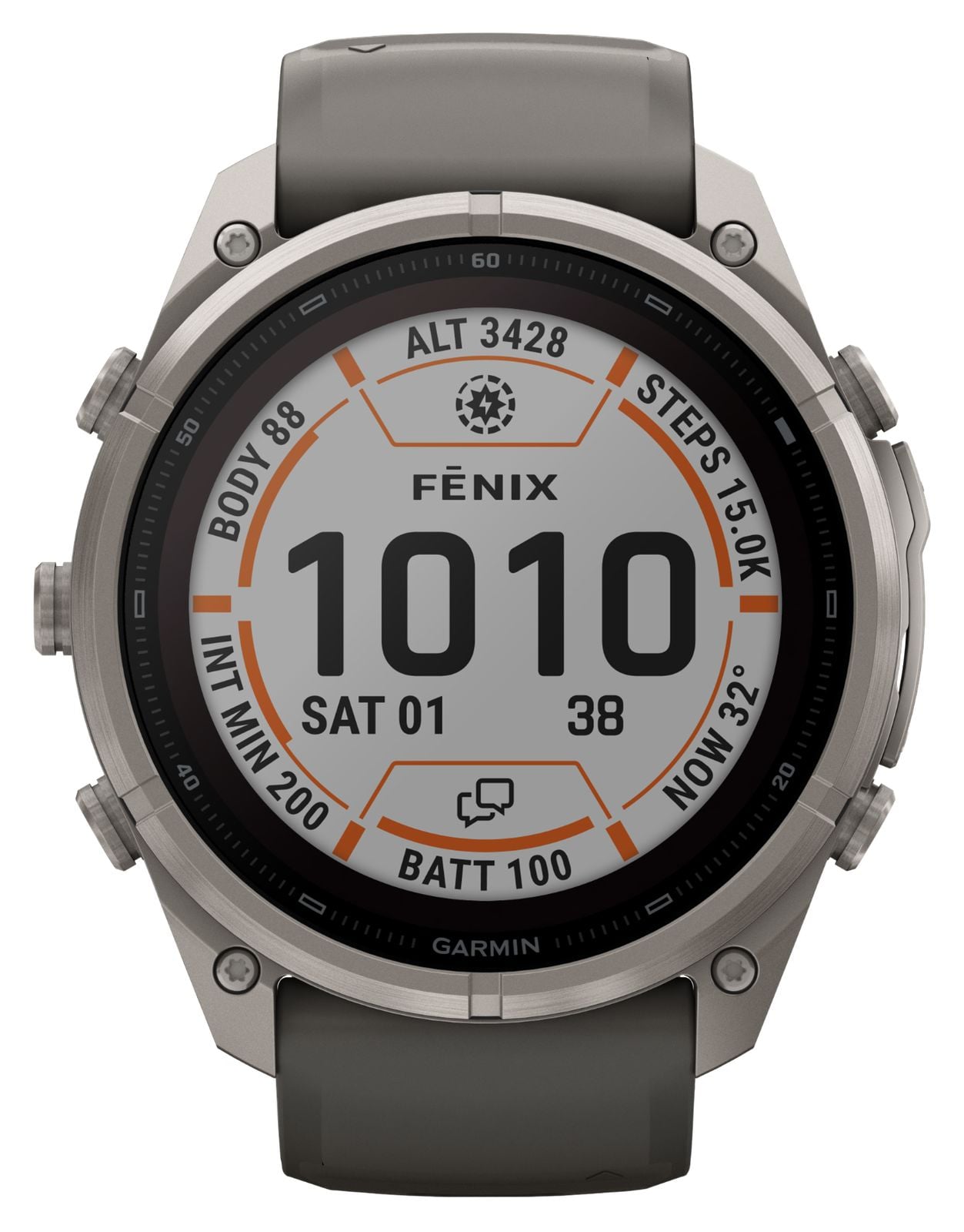 Garmin 010-04339-01 Fenix 9 Pro InReach Solar 51mm Premium Watch