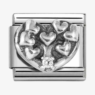 Nomination Classic Heart Sterling Silver Charm 330311/20