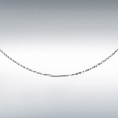 Sterling Silver 025 Round Snake Chain 41cm/16" 8.10.6543