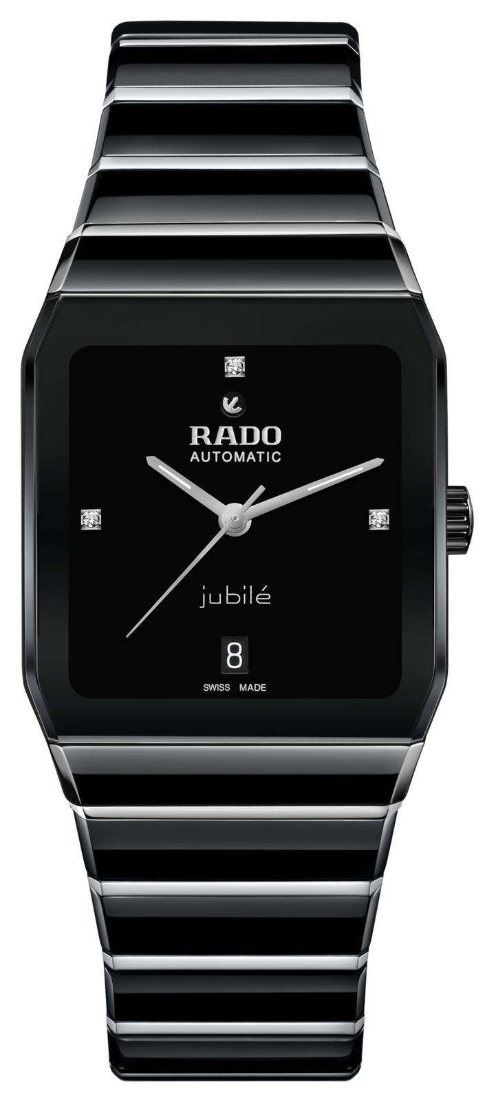 RADO R10201712 Anatom Automatic Diamonds (32.5mm) Black Dial Watch