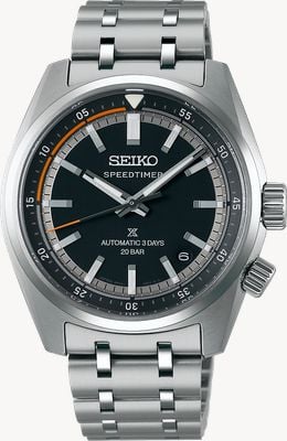 Seiko Prospex Speedtimer 6R ‘Compact Countdown’ In Black-Grey Contrast SPB515J1