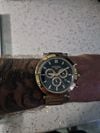 Customer picture of Roamer Men's Toscana (42mm) Green Chronograph Dial / Two-Tone Stainless Steel Bracelet 994837 47 75 20